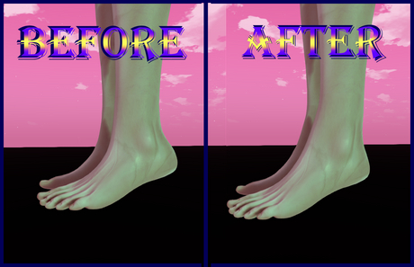 Second Life Marketplace - [Snekky] Lomg Feet deformer